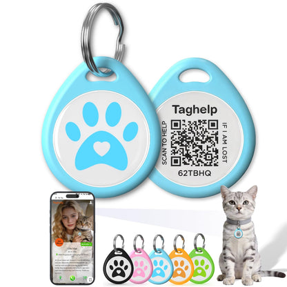 QR Code Pet ID Tag with Scan Alerts & Digital Profile