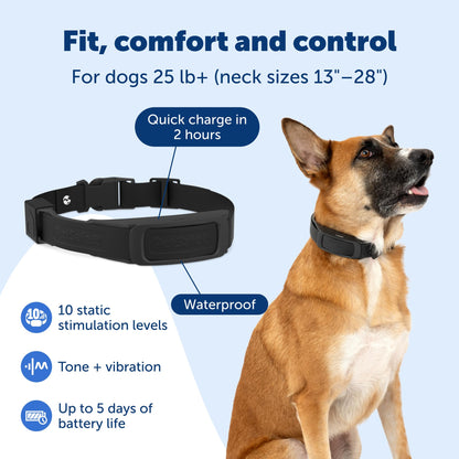 Subscription-Free GPS Dog Collar with Wireless Fence
