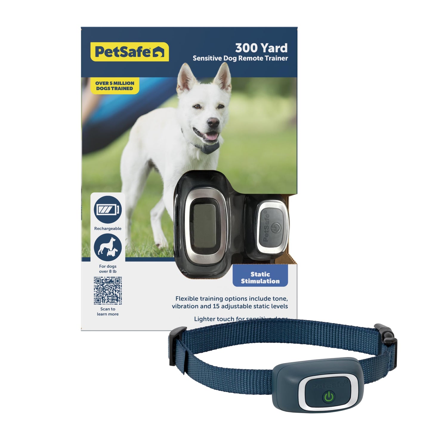 Waterproof Remote Training Collar with Tone & Vibration