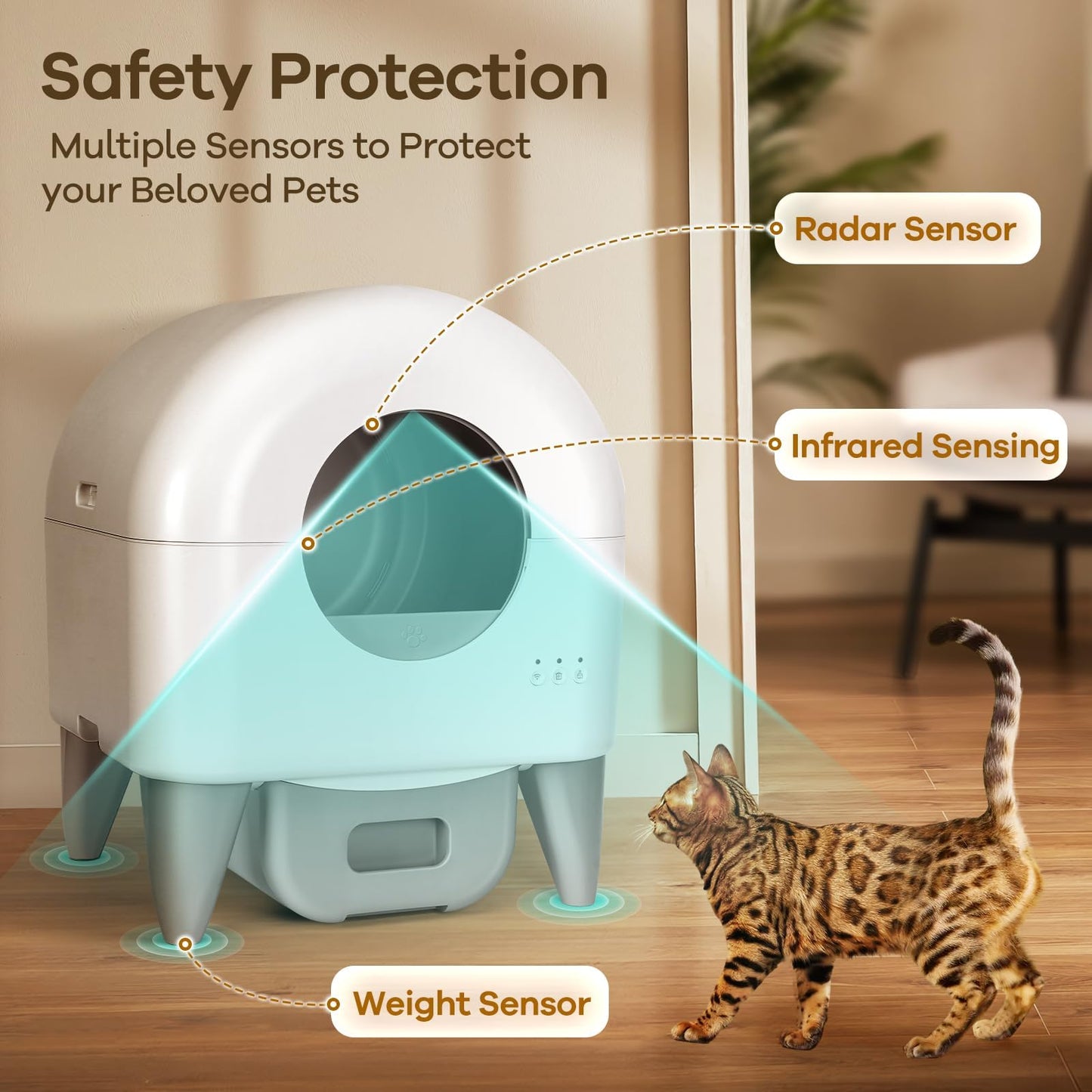 Fumoi Self Cleaning Litter Box
