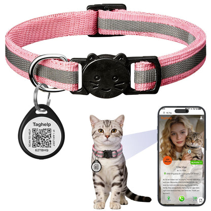 Reflective Cat Collar+cat tag