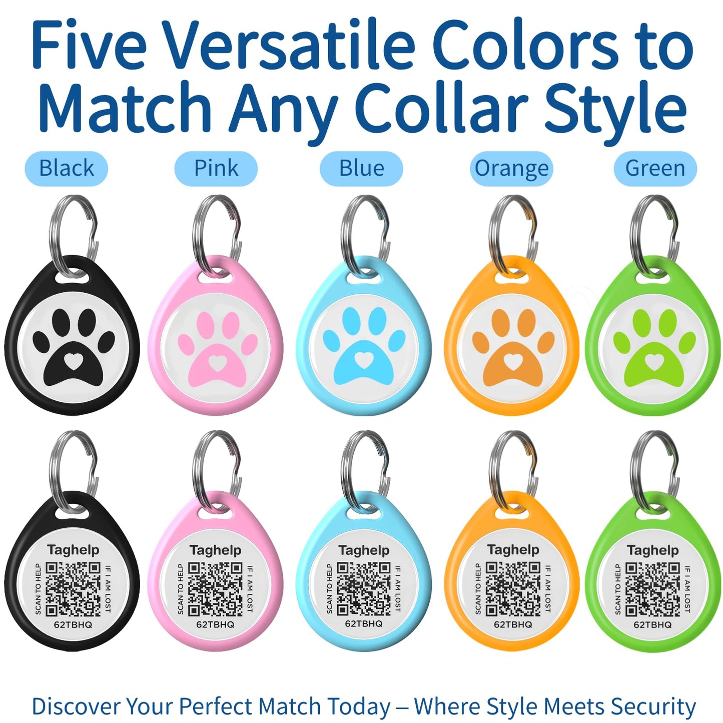 QR Code Pet ID Tag with Scan Alerts & Digital Profile