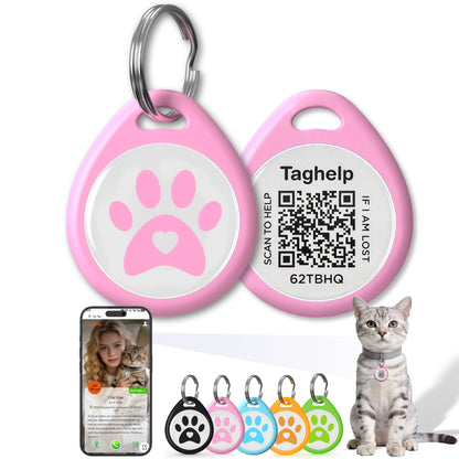 QR Code Pet ID Tag with Scan Alerts & Digital Profile