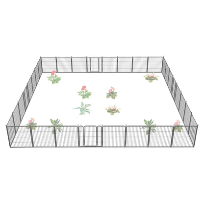 FXW No Dig Garden Fence, Outdoor for Yard