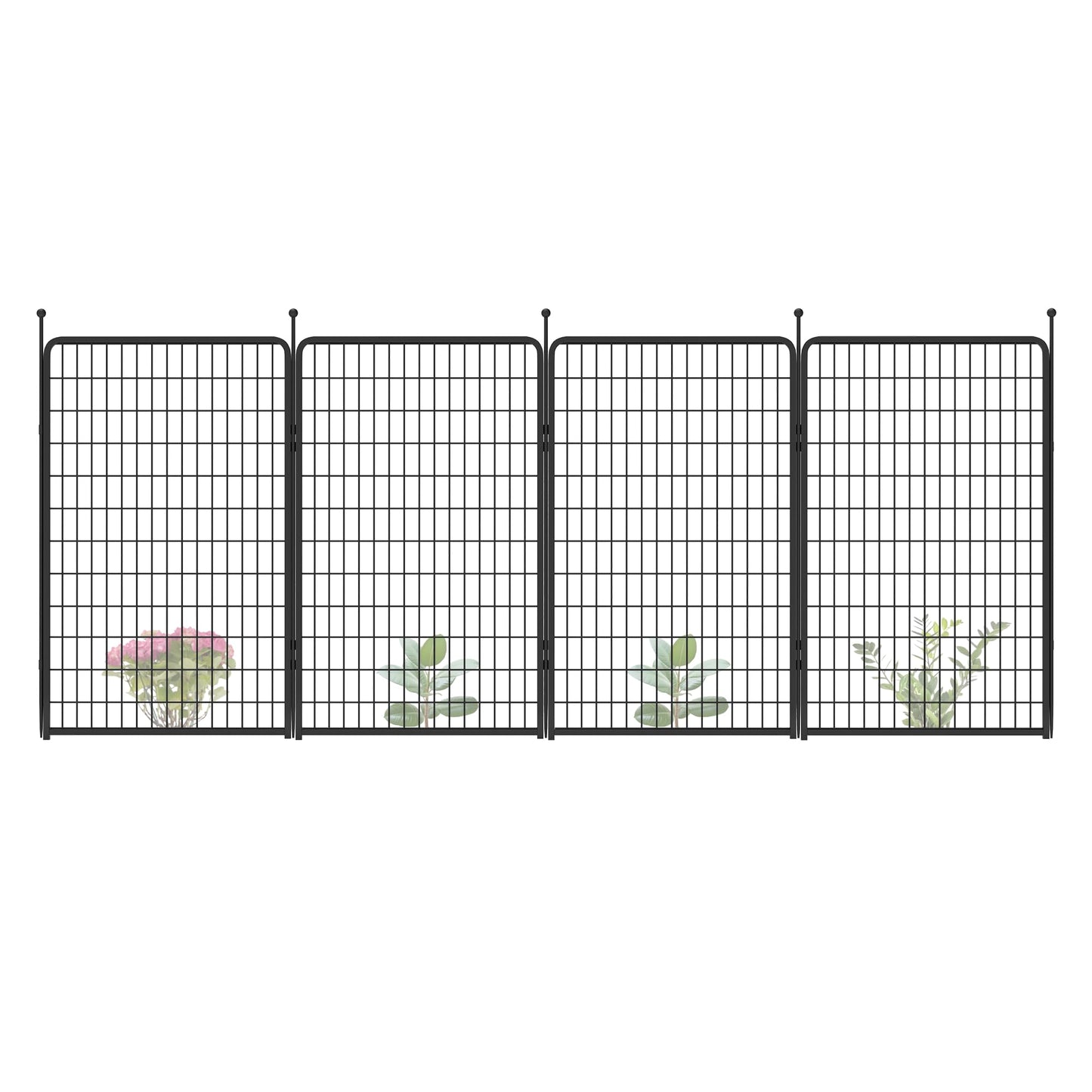 FXW No Dig Garden Fence, Outdoor for Yard