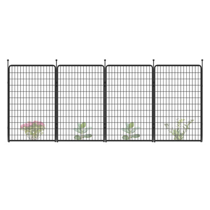 FXW No Dig Garden Fence, Outdoor for Yard
