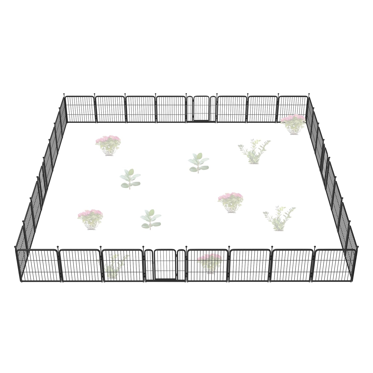 FXW No Dig Garden Fence, Outdoor for Yard