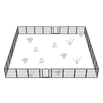 FXW No Dig Garden Fence, Outdoor for Yard