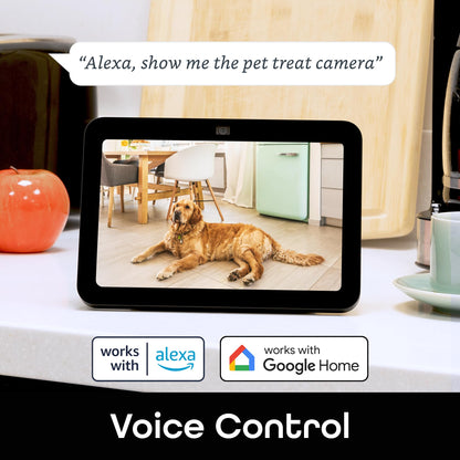 Geeni Pet Treat Dispenser with Camera for Automatic Cat and Dog Feeding