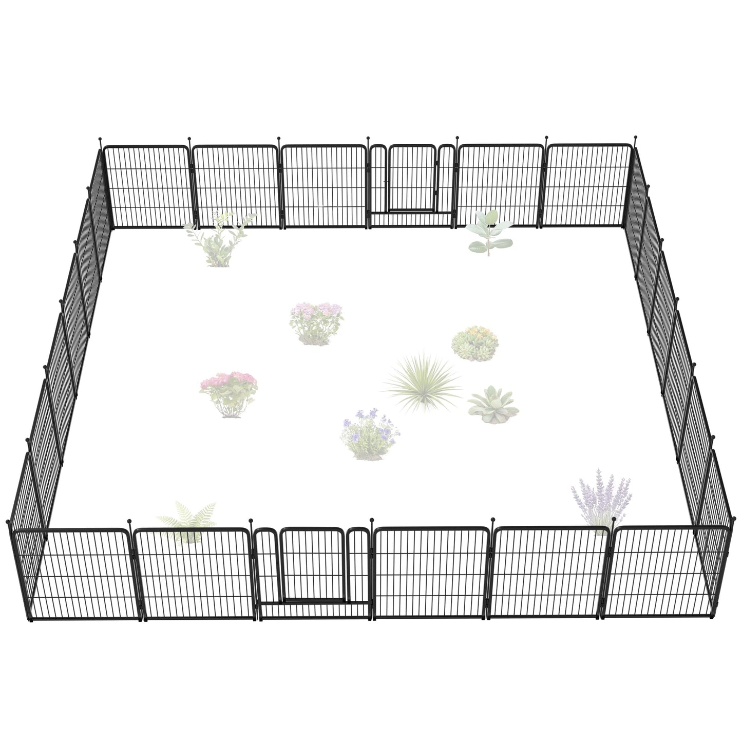 FXW No Dig Garden Fence, Outdoor for Yard