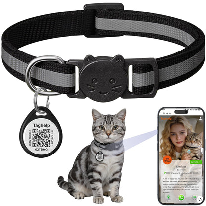 Reflective Cat Collar+cat tag