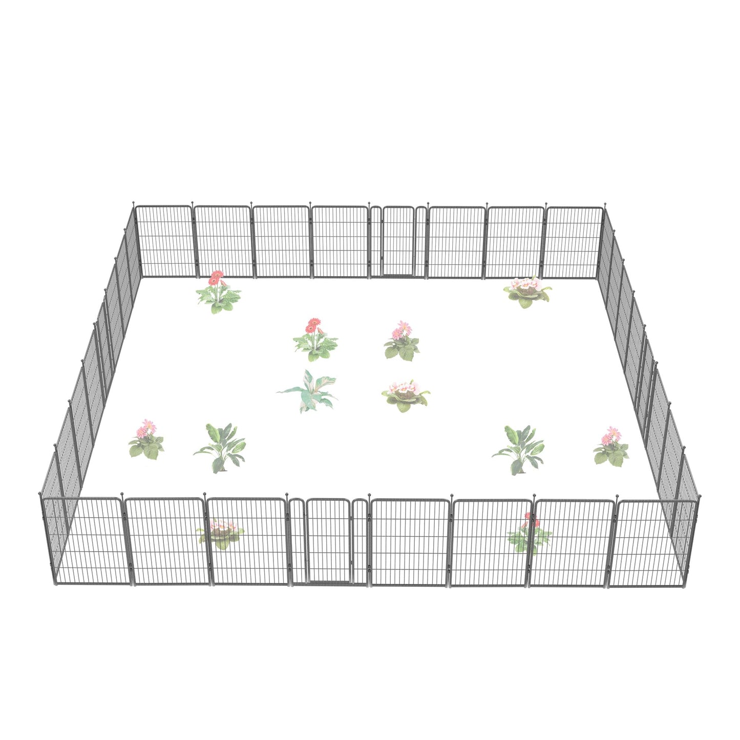 FXW No Dig Garden Fence, Outdoor for Yard