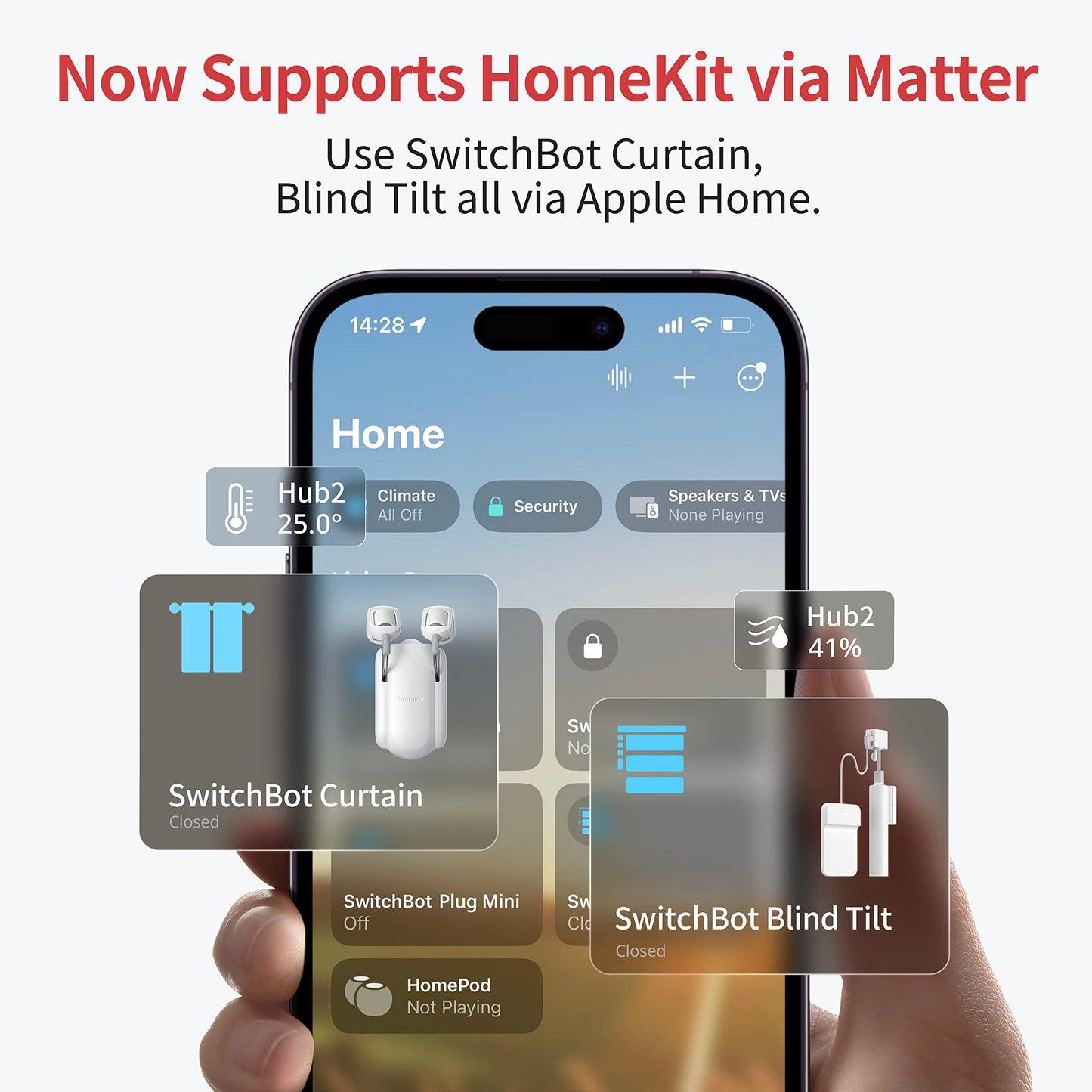 Smart WiFi Temperature & Humidity Hub with Light Sensor