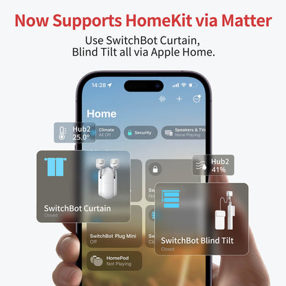Smart WiFi Temperature & Humidity Hub with Light Sensor