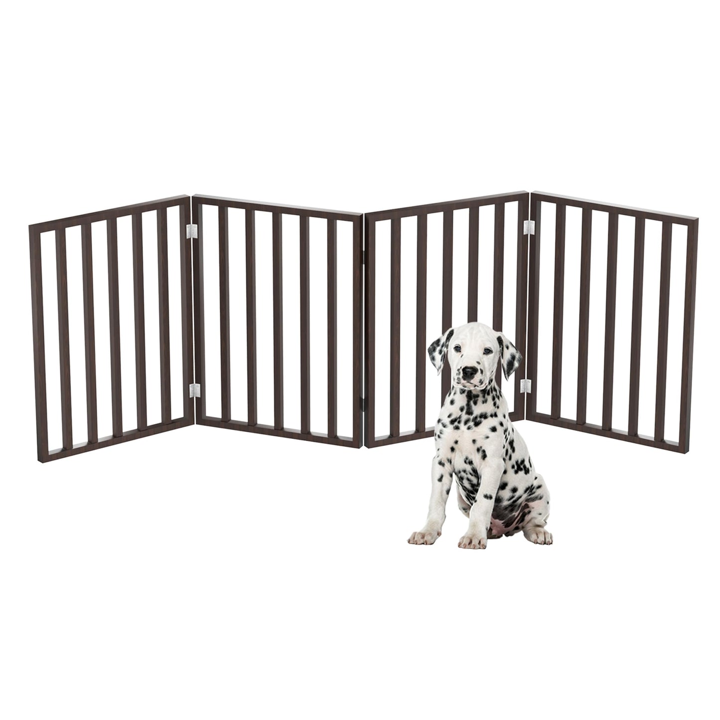 PETMAKER Pet Gate Freestanding Dog Gate for Indoor or Outdoor Use
