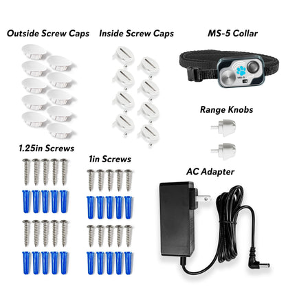 Automatic Electronic Pet Door for Large Dogs Up to 100 lb