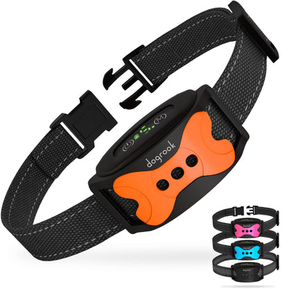 No-Shock Smart Bark Collar with Beep & Vibration Training