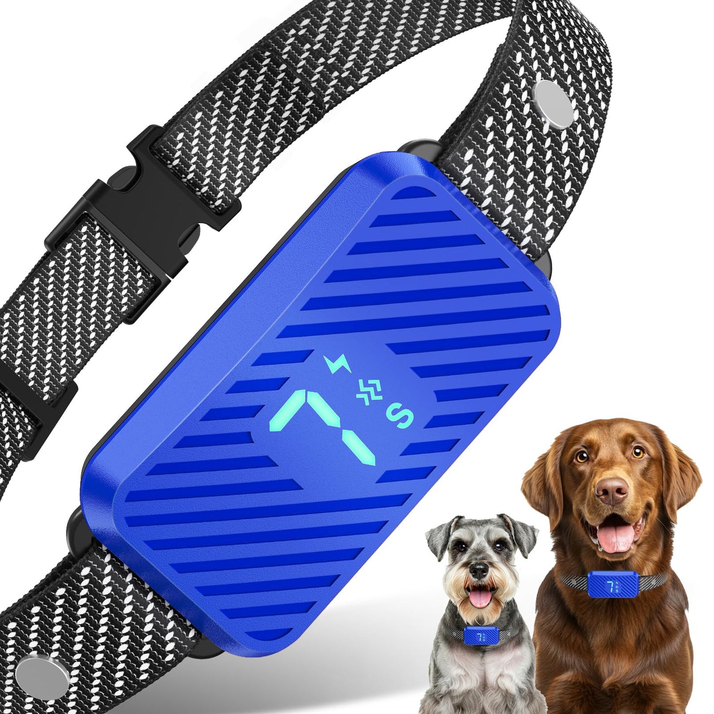 KJKZO Dog Bark Collar for Large Medium Small Dogs,p