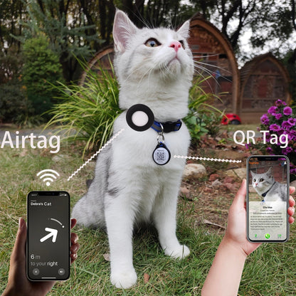 Reflective Cat Collar+cat tag