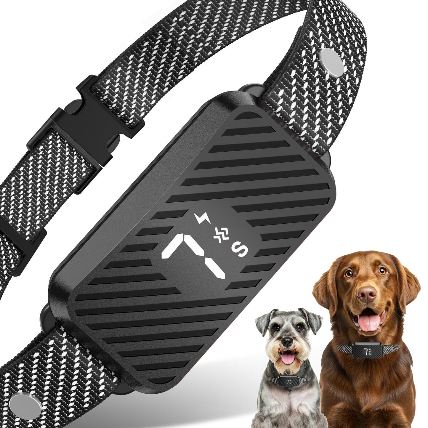 KJKZO Dog Bark Collar for Large Medium Small Dogs,p