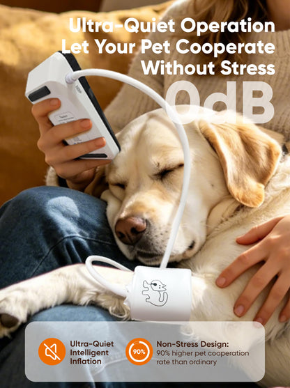 Veterinary Blood Pressure Monitor with 5 Cuffs & Data Memory