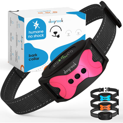 No-Shock Smart Bark Collar with Beep & Vibration Training