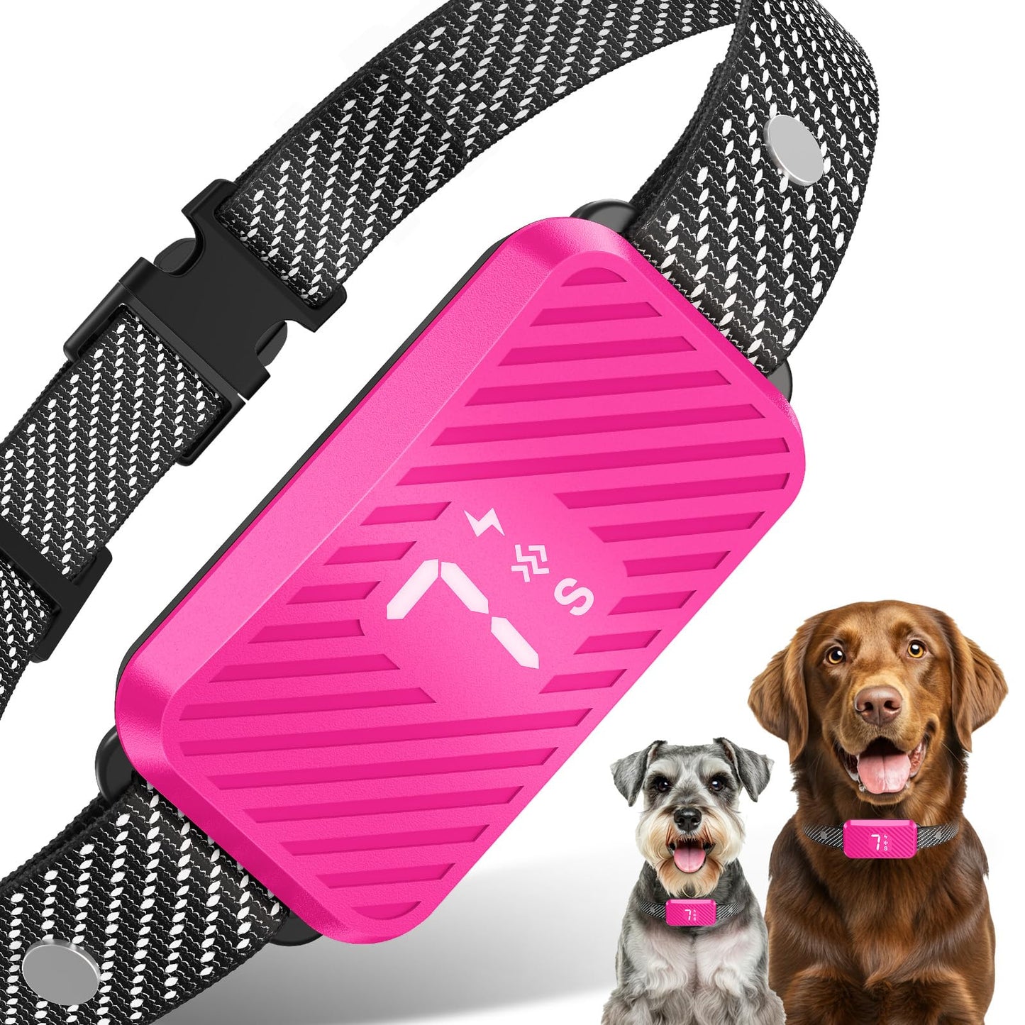 KJKZO Dog Bark Collar for Large Medium Small Dogs,p