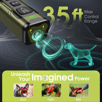 Ultrasonic Anti-Bark Device with 4 Modes & 50-Foot Range
