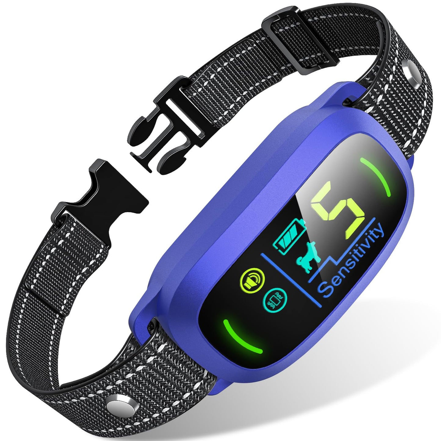 Rechargeable Smart Bark Collar with 5 Sensitivity Levels