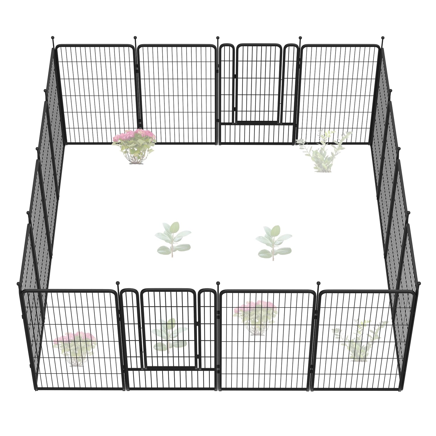 FXW No Dig Garden Fence, Outdoor for Yard