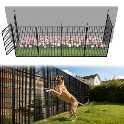 FXW No Dig Garden Fence, Outdoor for Yard
