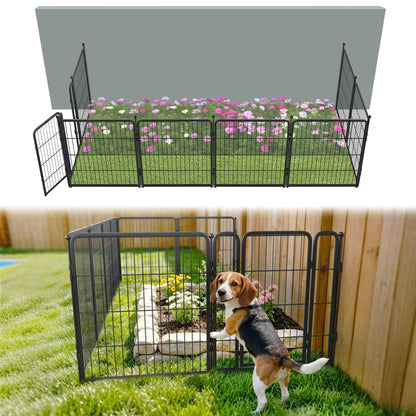 FXW No Dig Garden Fence, Outdoor for Yard