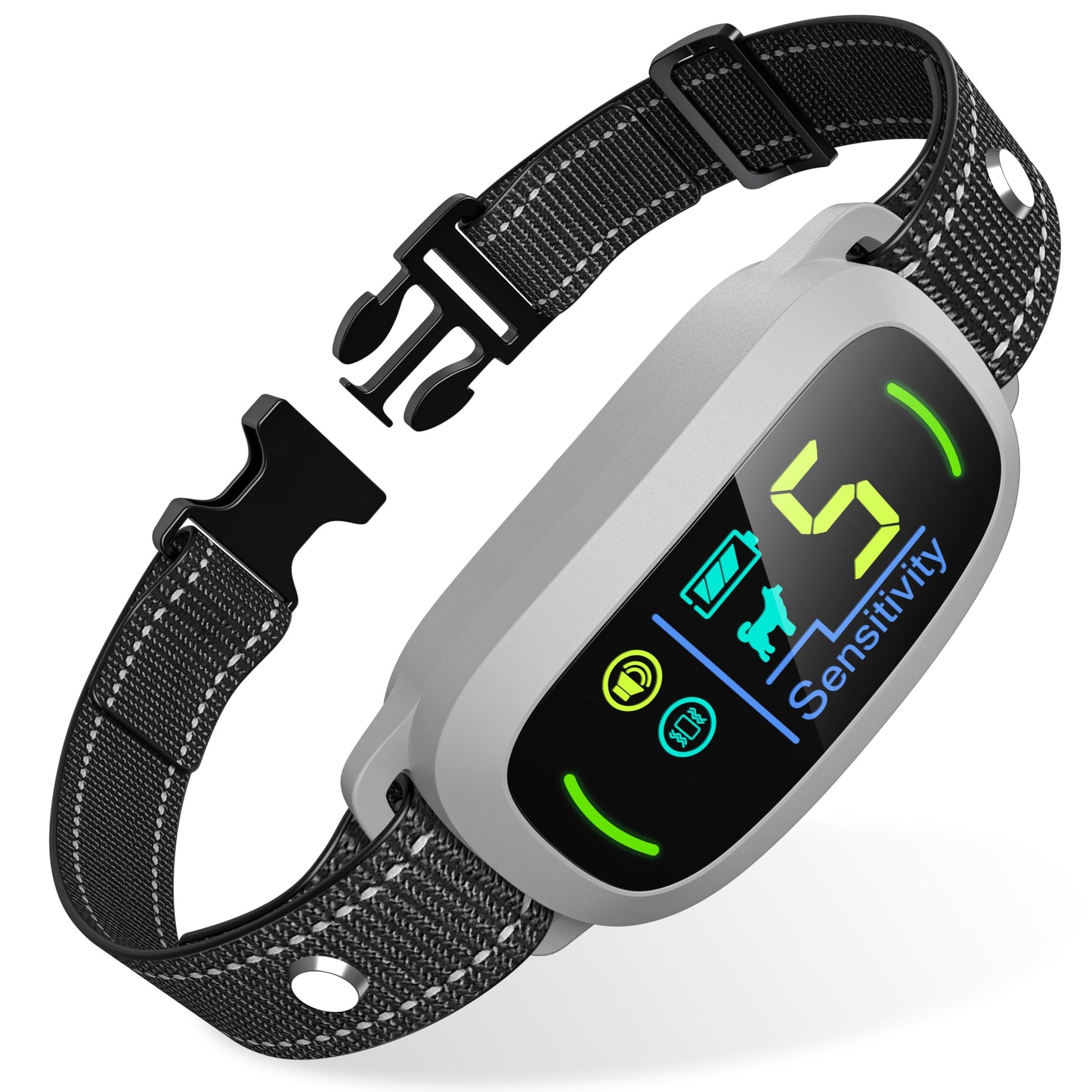 Rechargeable Smart Bark Collar with 5 Sensitivity Levels