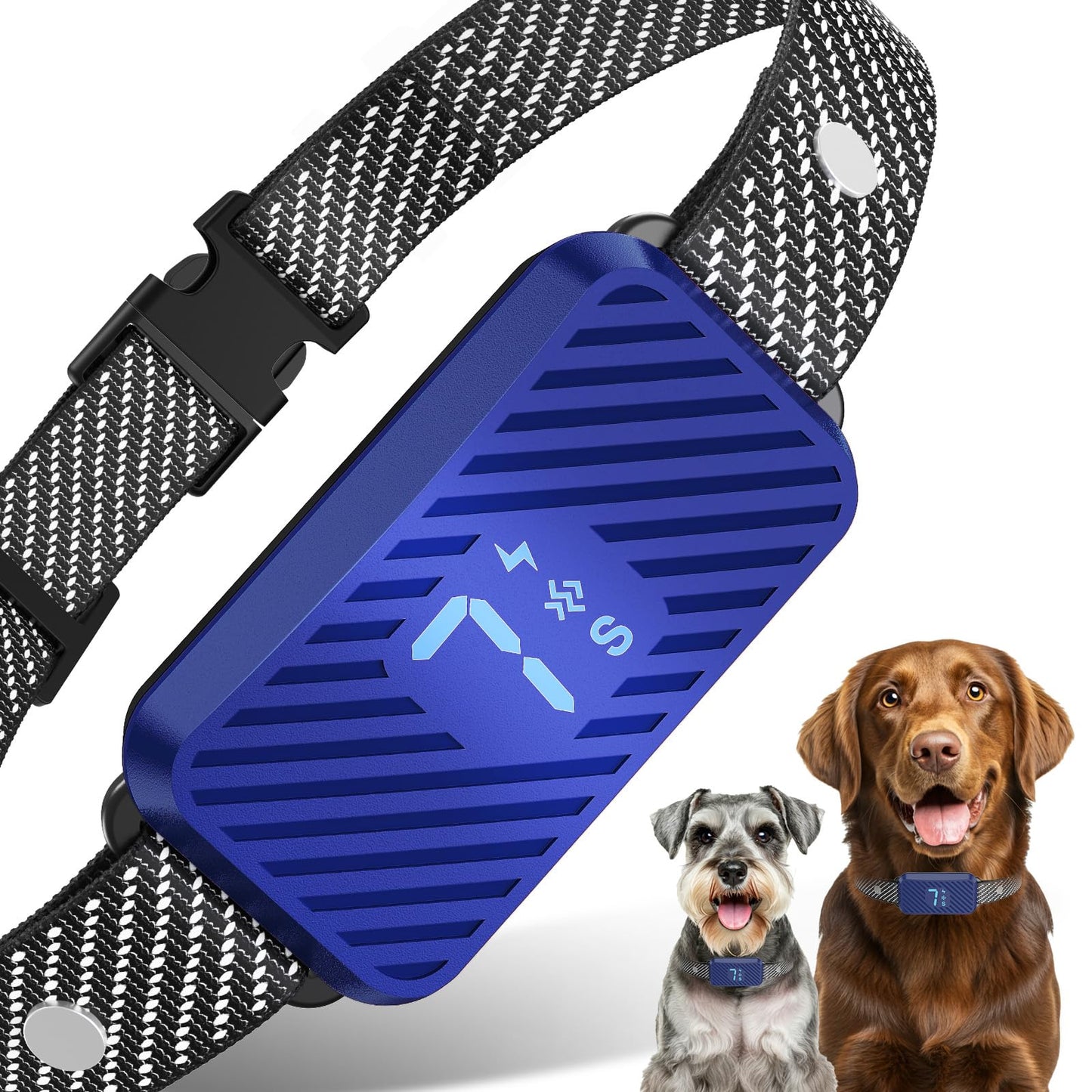 KJKZO Dog Bark Collar for Large Medium Small Dogs,p