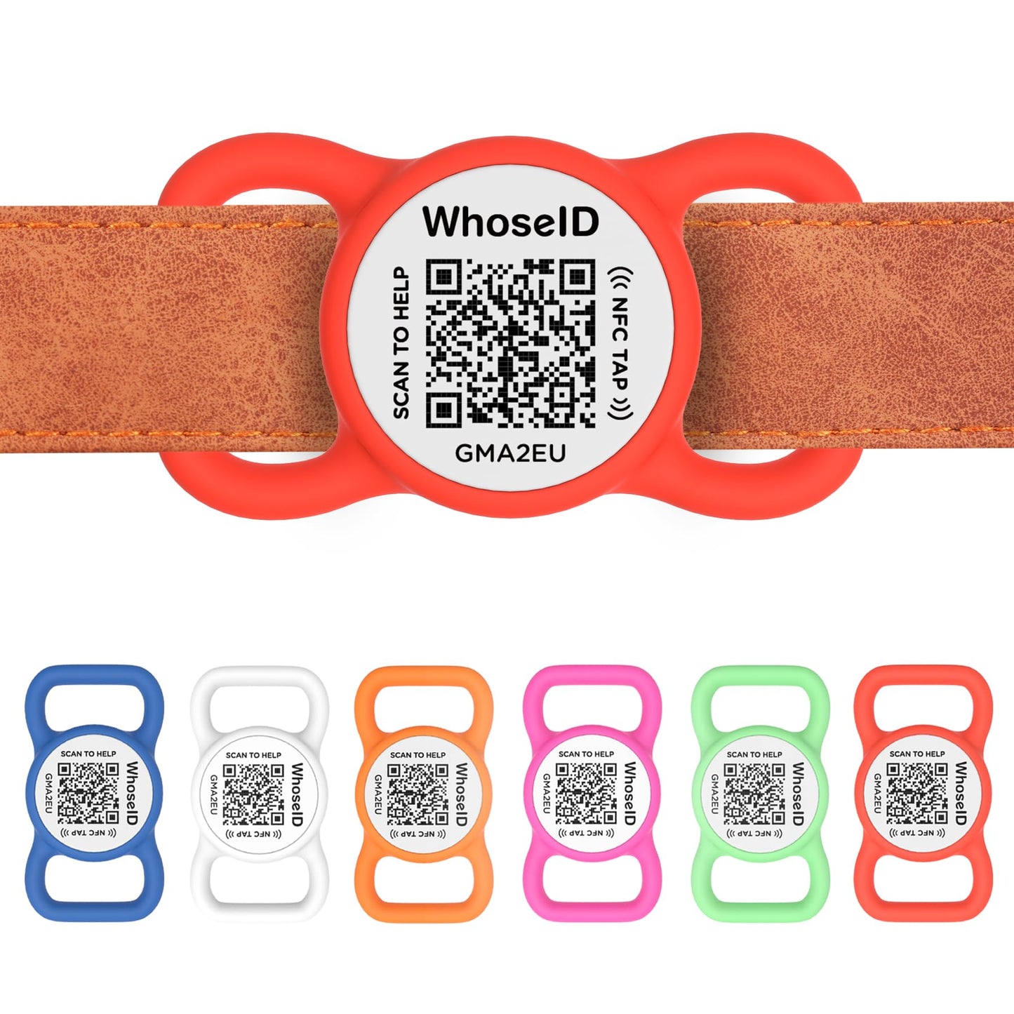 QR & NFC Pet ID Tag with Online Profile & Location Alerts