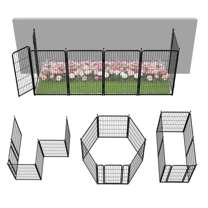 FXW No Dig Garden Fence, Outdoor for Yard