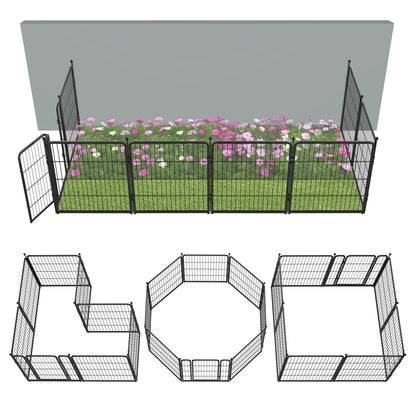 FXW No Dig Garden Fence, Outdoor for Yard