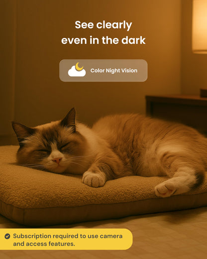 Furbo 360º Pet Camera w/Subscription Required
