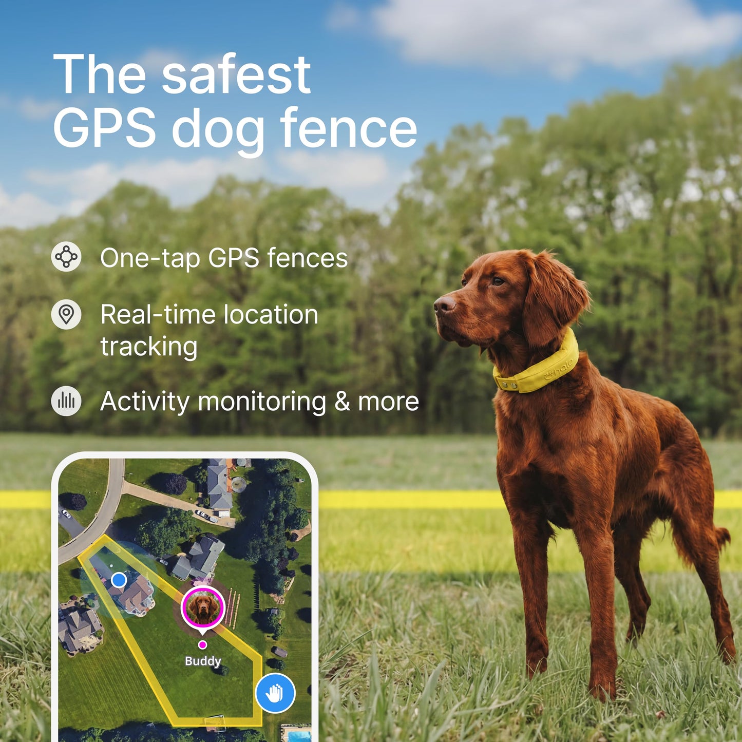 Halo Collar 5 GPS Wireless Dog Fence