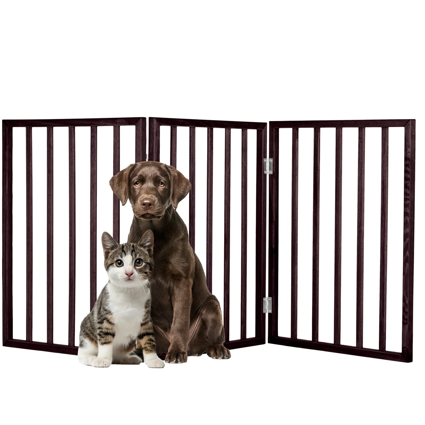 PETMAKER Pet Gate Freestanding Dog Gate for Indoor or Outdoor Use