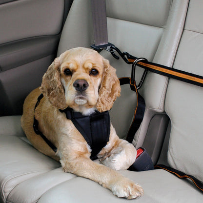 Kurgo Auto Zip Line, Backseat Zipline Harness Tether for Car Travel
