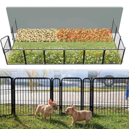 FXW No Dig Garden Fence, Outdoor for Yard
