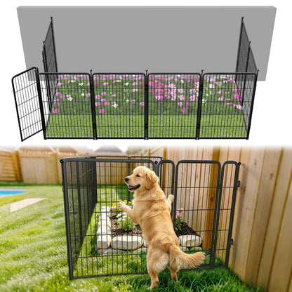 FXW No Dig Garden Fence, Outdoor for Yard