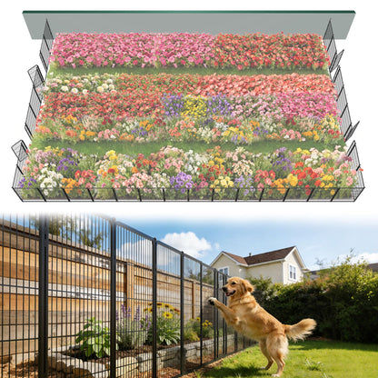 FXW No Dig Garden Fence, Outdoor for Yard