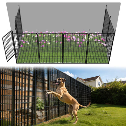 FXW No Dig Garden Fence, Outdoor for Yard