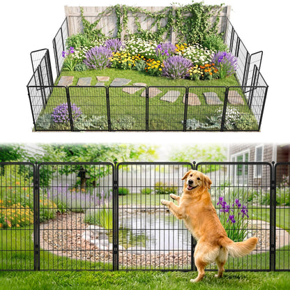 FXW No Dig Garden Fence, Outdoor for Yard