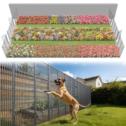 FXW No Dig Garden Fence, Outdoor for Yard