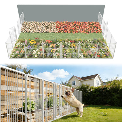 FXW No Dig Garden Fence, Outdoor for Yard