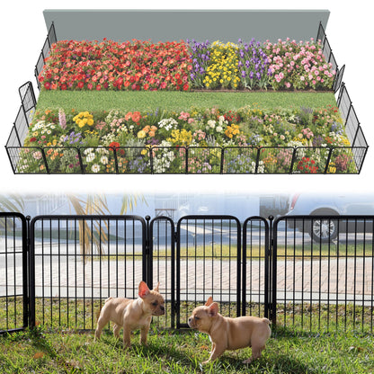 FXW No Dig Garden Fence, Outdoor for Yard
